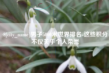 昌乐男子5000米世界排名-这些积分不仅关乎个人荣誉