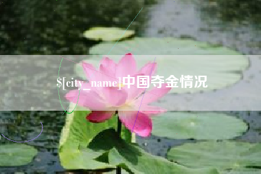 昌乐中国夺金情况