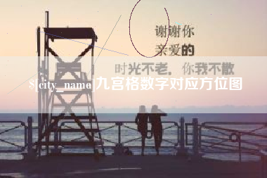 昌乐九宫格数字对应方位图