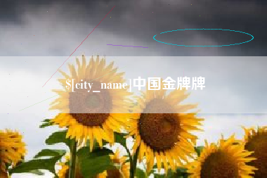 昌乐中国金牌牌