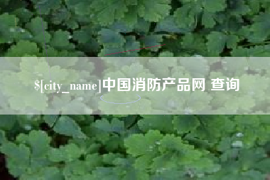 昌乐中国消防产品网 查询