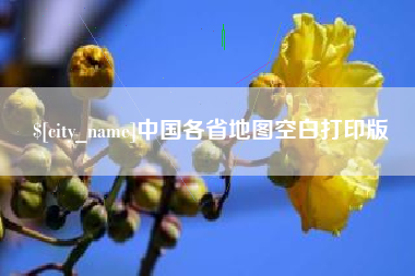 昌乐中国各省地图空白打印版