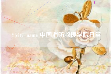 昌乐中国消防救援学院日常