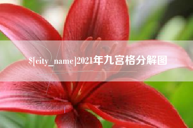 昌乐2021年九宫格分解图