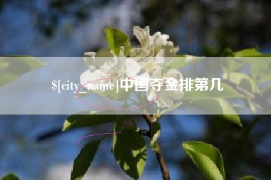 昌乐中国夺金排第几