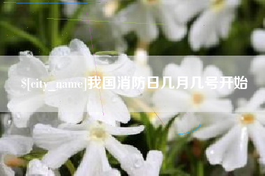 昌乐我国消防日几月几号开始