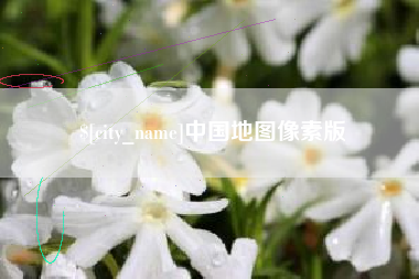 昌乐中国地图像素版