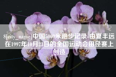 昌乐中国5000米跑步记录-由夏丰远在1997年10月23日的全国运动会田径赛上创造