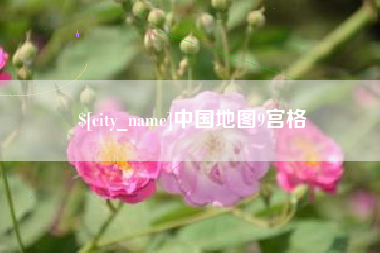 昌乐中国地图9宫格