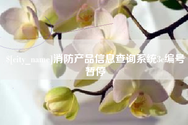 昌乐消防产品信息查询系统3c编号暂停