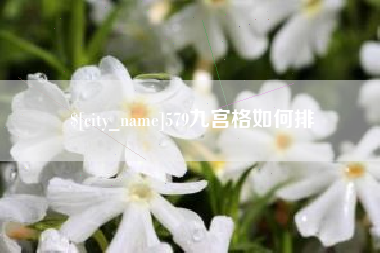 昌乐579九宫格如何排